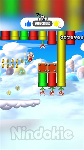 Land of Flying Blocks #1 | #mario #supermario #mariobros #shorts
