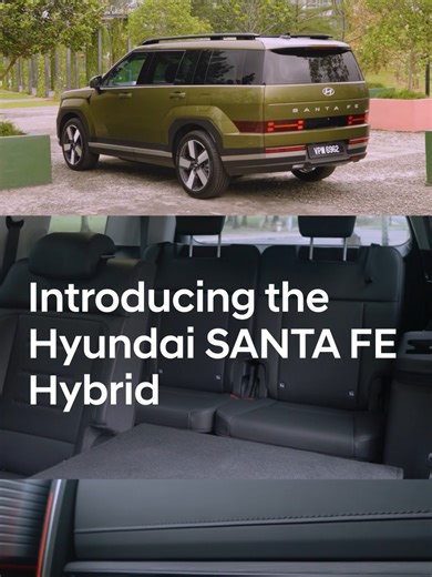 Experience Comfort with the Hyundai SANTA FE Hybrid