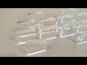 Custom Acrylic Solid Block Displays | Premium Product Stands Fabrication
