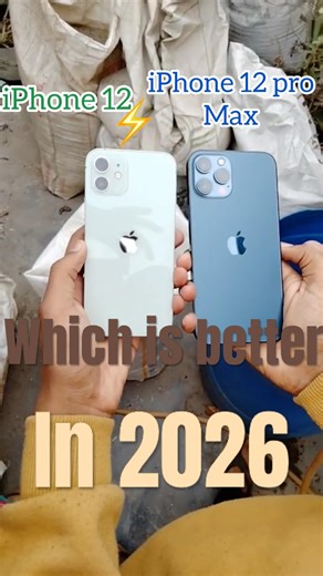 iPhone 12 vs iPhone 12 pro max camera zoom test 📸 || which is better in 2026