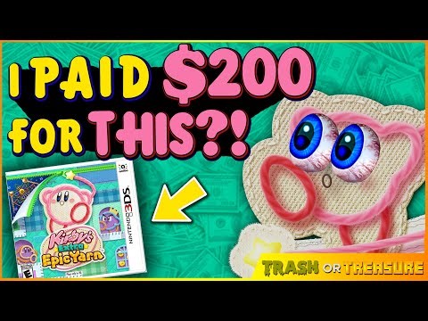 A Critical Look At The LAST & MOST EXPENSIVE Nintendo 3DS Game- Kirby's Extra Epic Yarn