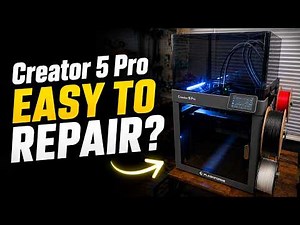 Flashforge Creator 5 Pro Repair Is Easier Than You Think - Chamber Thermistor Fix