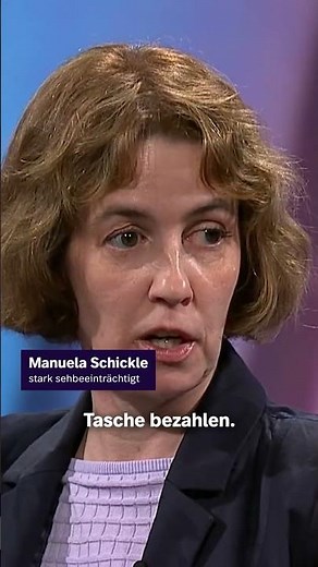 Assistenz für eine blinde Frau: abhängig vom Konto? | Zur Sache! Baden-Württemberg