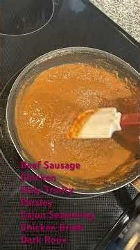 Authentic Louisiana Gumbo#New Orleans#Midwest#314#beef sausage#chicken#roux#holy trinity#herbs#cajun