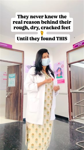 Dr. Nidhi’s FORMULA on Instagram: "People think dry feet happen because of dust or weather… but the real reasons are deeper. Why dry feet actually happen: • Feet skin is very thick, so it dries and hardens fast • Very few oil glands, so no natural moisture • Walking + footwear friction creates daily damage • Hard skin keeps building up • Outer layer loses water and cracks like dry soil If we ignore it: Cracks go deeper, pain increases, skin hardens more, dirt enters, infections start, and someti