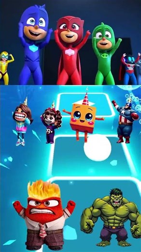 Pj Mask Coffin Dance Transformation #shorts