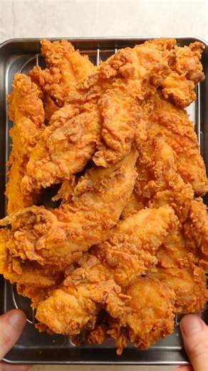 How to Get Maximum Crunch on Fried Chicken Fillets! 🍗