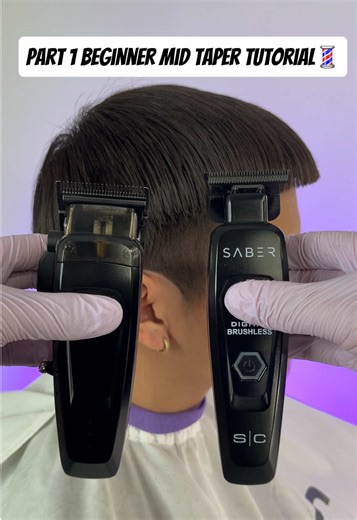 Beginner Mid Taper Haircut Tutorial