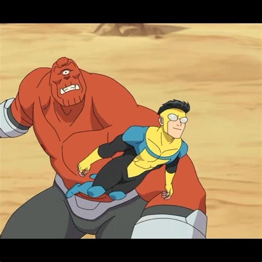 Invincible Vs Giant fight scene | Invincible season 3 episode 1 #invincibleseason3 #invincible