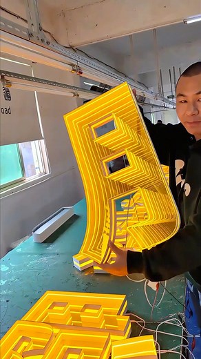 7.8K views · 40 reactions | This is the most popular store signboard now. The distinctive signboard can attract more customers.#edsign #rgb #cutom #design #foryoupagesign #signage #design #signagedesign #ledlight #signature#lightbox #amplight #ledlightstrip#led #logodesign #sourcefactory#shop #store #abyss #foryou #foryoupage #ledsign #fyp #ledneon #neonlight #diyideas #signshop #signmaking #lampmanufactuter #signageinstall #signdesign#technology | Signs DS | Facebook