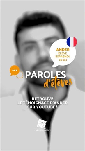 Courses at Campus Langues are first and foremost about encounters! | Ander's testimonial