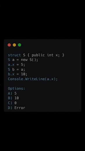 C# Struct vs Class Explained in One Example