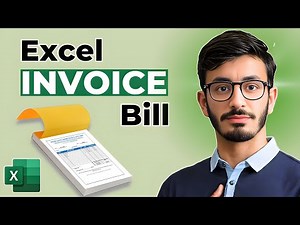 How to make invoice in ms excel | excel me bill kaise banaye | invoice in excel