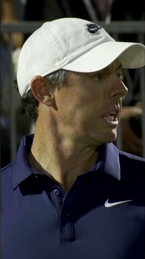 Rory PIPES a drive to beat Scottie 🏌️‍♂️💪