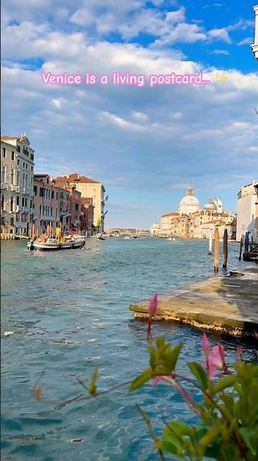 The perfect afternoon at Grand Canal, Venice ✨🛶