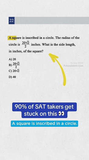 Can you solve this SAT question👀 Comment or DM “1600” for 10 proven SAT strategies to maximize your score 🧪 #satprep #digitalsat #digitalsathacks#satmath #satreading #sattestprep #highschoolparents #psatprep #psat #collegeadmissions