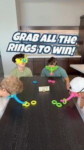 303K views · 1.8K reactions | Elephant Trunk Race! First to grab all 3 WINS! Watch Grandma, Getti, Zander, and Maximus race to grab three little rings, the first one to do it wins a prize! | The Tus House | Facebook