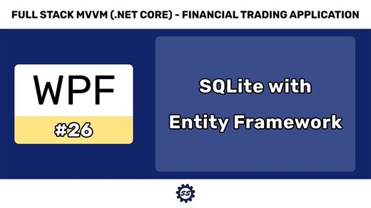 【使用 Entity Framework Core 配置 SQLite】Configuring SQLite w- Entity Framework Core