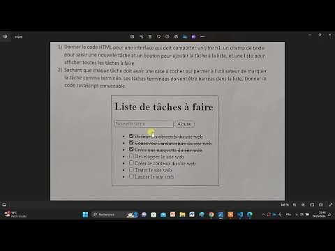 7. Solution Examen Régional De Fin De Module |Programmer en JavaScript