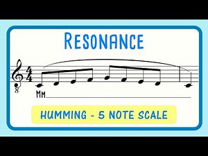 Humming Vocal Warm Up - Improve Pitch and Resonance - Male Voice