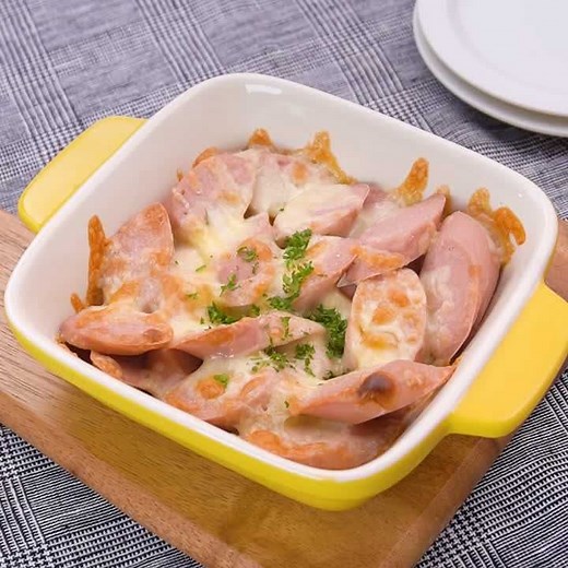 アレンジ自在！ 魚肉ソーセージのチーズ焼きのレシピ動画・作り方 | デリッシュキッチン