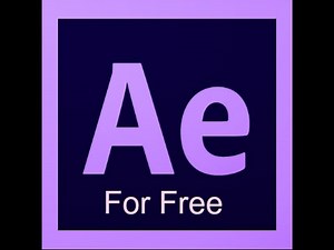 How To Get Adobe After Effects cs6 For Free