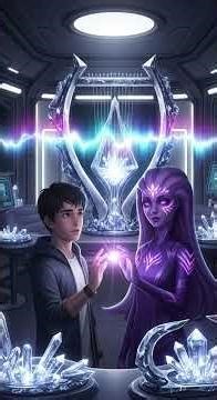 The Alien Girl Next Door Heard My Secret—And Couldn’t Stop Blushing 👽💜✨ | Sci-Fi Short