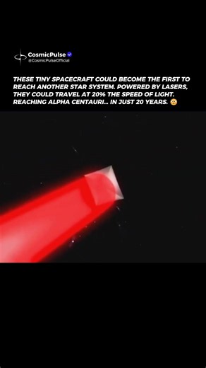 These Tiny Spacecraft Could Reach Another Star 😳🚀