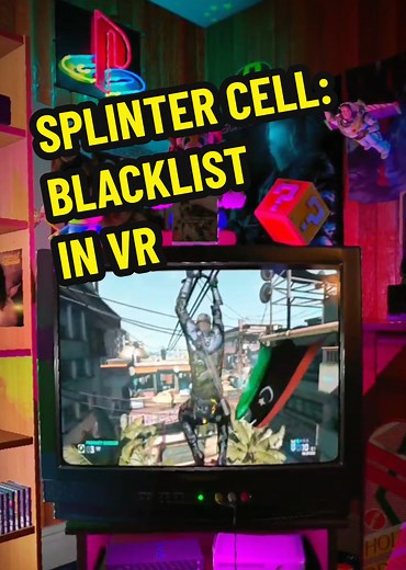 Experience Splinter Cell Blacklist in VR on PS3