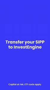 Take control of your retirement savings with an InvestEngine SIPP. Build your pension with globally diversified ETFs, automate contributions from just £10, and pay no platform fees for DIY investing. Tax treatment dependent on individual circumstances. Capital at risk. ETF costs apply | InvestEngine