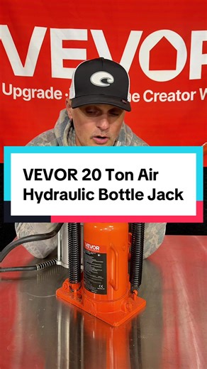 VEVOR 20 Ton Air Hydraulic Bottle Jack for Heavy Lifting