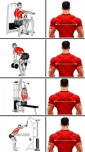 Back Workout At Gym 👌#backworkout #backexercise #gymworkout #backday #fitness #workout #shorts