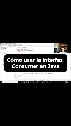 Cómo usar Consumer en Java