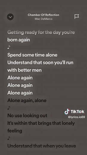 Mac DeMarco Chamber of Reflection Lyrics