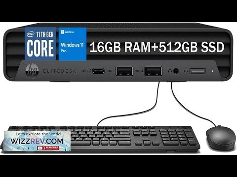 HP EliteDesk 800 G6 Mini PC Desktop Win 11 Pro Intel Gen