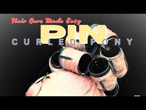 Hair Care Made Easy: How To Style A Pin Curled Ponytail Using a 360 Lacefront Wig Tutorial