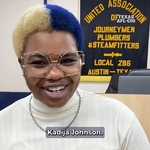 4.3K views · 271 reactions | Kadija just graduated from the Texas Construction Career Pathways program last week and is ready to put her new knowledge to work as a Sheet Metal Air Rail and Transportation Workers apprentice! | Texas AFL-CIO | Facebook