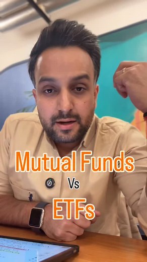 2.6K views · 416 reactions | ETF vs Mutual Fund — both sound similar,...