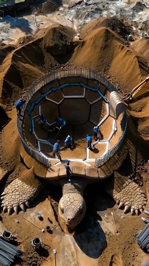 I Built a Giant Turtle Shell Pool That Collects Rainwater 🐢💧