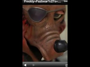 If you want pics of the FNAF animatronics in real life, I found Foxy