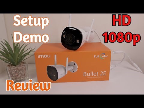 Imou Bullet 2E Outdoor Security Camera How to Use & Review