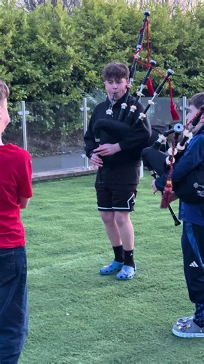 A bit of tidying up to do before the morning but we’re almost there #scottishschoolspipebandchampionships #traditional #pipeband