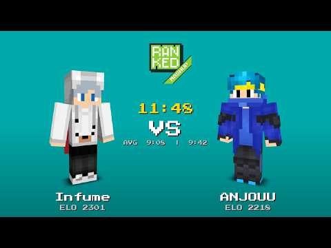 Down to the Wire | Infume v ANJOUU | 11:48 | MCSR Ranked S10