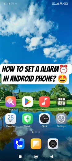 How to set a alarm in android phone? |set a alarm | Redmi note 12 pro | You-tech pro