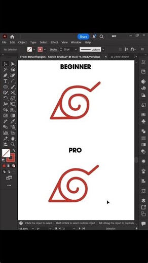 37. Adobe illustrator basic tips. #shorts #shortsfeed #tutorial #adobeillustrator #tricks #foryou