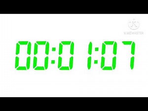 100 Seconds Countdown BBC Digital Timer V26