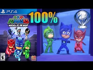 PJ Masks: Heroes of the Night (+Platinum Trophy) [62] 100% PS4 Longplay