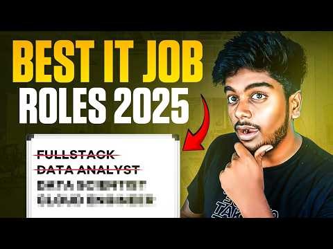 IT Job Roles - How to Pick Right One🤔 |Which Course is best for IT job Tamil