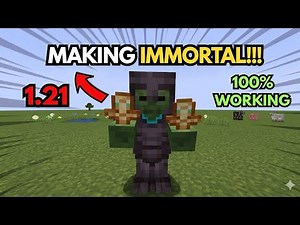 “Unlimited Totem PvP Practice Bot in Minecraft Bedrock (MCPE)”