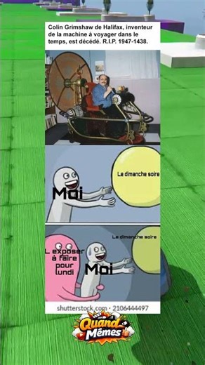 Colin Grimshaw de Halifax, inventeur de la machine à vo #drole #humour #funny #memes #viralshort